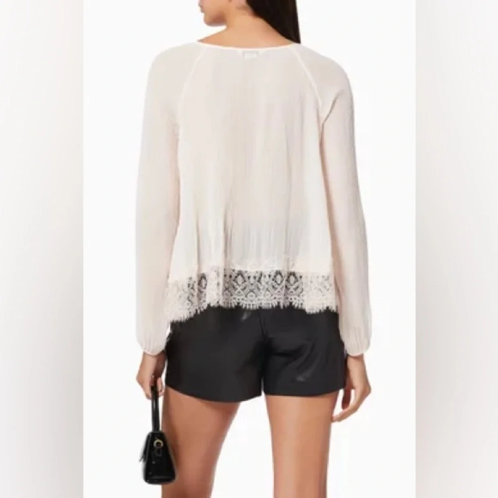 CLUB MONACO  Zameeka Ruffled Top size small